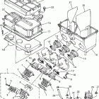 SRX600B/SRX600SB Впускная система
