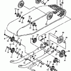 VT700B/VX700XTB Подвеска трака 1