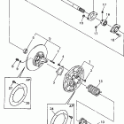 VMAX 500 XTC DELUXE (ELEC START)-VX500XTCDB/VX600XTCDB Вторичный вал