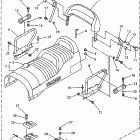 VMAX 700 XTC-VX700XTCPB/VX700XTCB/VX700XTCDB Alternate semi double seat