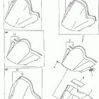 SRX700SB/SRX700PB/SRX700B Стекло ветровое
