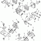 SRX700SB/SRX700PB/SRX700B Крепление двигателя