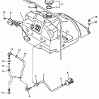 VMAX 700 XTC-VX700XTCPB/VX700XTCB/VX700XTCDB Топливный бак