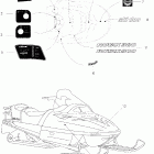 Skandic 500 09- decals 500