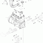 MX Z 440 01- engine and engine support 440