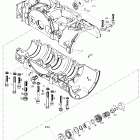 MX Z 440 01- crankcase 440