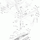 Summit 670 07- front suspension and ski 670
