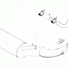 Skandic Wide Track Глушитель