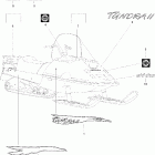 Tundra II LT Наклейки