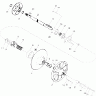 Touring E LT Ведомый шкив