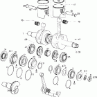 Formula STX Коленвал и поршни