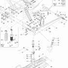 MX Z 583 07- front suspension and ski 583
