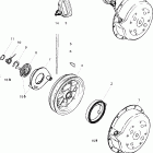 Skandic 500 04- rewind starter 503