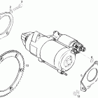 Grand Touring 580 04- electric starter bracket
