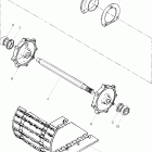 Tundra II LT Вал привода трака и защита ремня