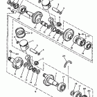 PHAZER-PZ480E Коленчатый вал и Поршень