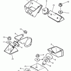VK540EA Крепление двигателя