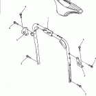 VMAX 500 XTC (ELEC START)-VX500XTCEA/VX600XTCEA Кронштейн крепления (паук рулевой)