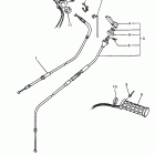 V-Max 500-XTA Трос управления