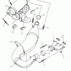 VMAX VX 700 SXA Exhaust (for vx600)