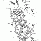 V-Max 500-XTA Головка цилиндра