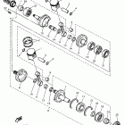 Venture 600 Коленчатый вал и Поршень
