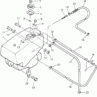 BR250TA Топливный бак