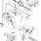 VMAX 500 XTC (ELEC START)-VX500XTCEA/VX600XTCEA Тормоза
