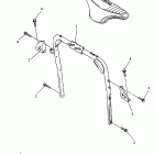 V-Max 500 Кронштейн крепления (паук рулевой)