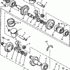 PHAZER-PZ480EA Коленчатый вал и Поршень