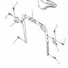 V-Max 500XTC Кронштейн крепления (паук рулевой)