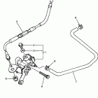 VMAX 600 XTC (REVERSE)-VX600XTCRA/VX500 Масляный насос