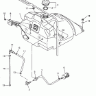 VMAX 500 XTC (ELEC START)-VX500XTCEA/VX600XTCEA Топливный бак