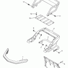Venture 600 Бампер, Багажник. Брызговик