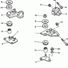 PHAZER-PZ480STA Крепление двигателя