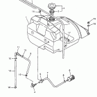 V-Max 500-XTA Топливный бак