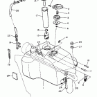 VK 540 III Топливный бак