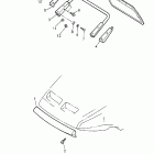 OVATION-CS 340E Бампер, Багажник. Брызговик