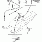Moutain Max 800 A Трос управления