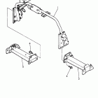 VK 540 III Кронштейн крепления (паук рулевой)