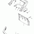 V-Max 500 Бампер, Багажник. Брызговик
