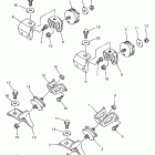 V-Max 500 Крепление двигателя