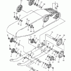 V-Max 500XTC Подвеска трака 1