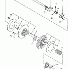 VMAX VX 700 SXA Вторичный вал