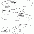 VMAX VX 700 SXA Наклейки