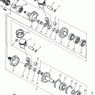 VMAX 600 XTC (REVERSE)-VX600XTCRA/VX500 Коленчатый вал и Поршень