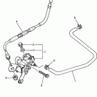 VMAX 500 XTC (ELEC START)-VX500XTCEA/VX600XTCEA Масляный насос