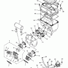 V-Max 500 Впускная система