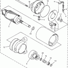 VMAX-VX500_600X Alternate starter motor assy