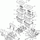 VMAX 800-VX 800 Впускная система
